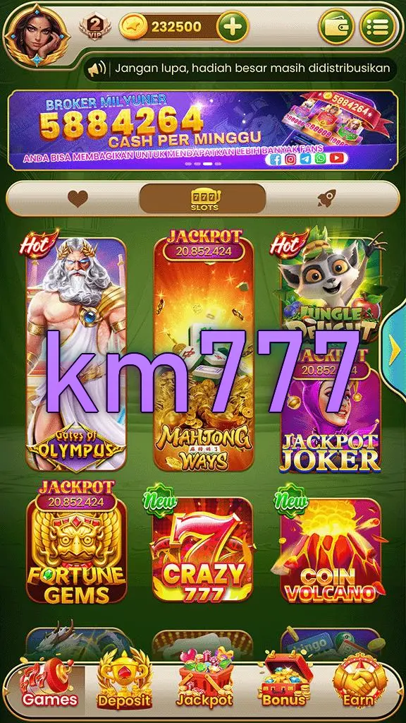 km777 Tangkapan Layar Resmi APK